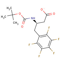 269398-93-8 BOC-(R)-3-AMINO-4-(PENTAFLUORO-PHENYL)-BUTYRIC ACID chemical structure