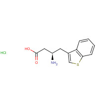 269398-95-0 (R)-3-AMINO-4-(3-BENZOTHIENYL)BUTANOIC ACID HYDROCHLORIDE chemical structure