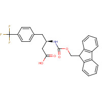 269726-78-5 FMOC-(R)-3-AMINO-4-(4-TRIFLUOROMETHYL-PHENYL)-BUTYRIC ACID chemical structure