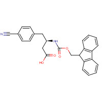 269726-87-6 FMOC-(R)-3-AMINO-4-(4-CYANO-PHENYL)-BUTYRIC ACID chemical structure