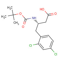 270063-48-4 BOC-(S)-3-AMINO-4-(2,4-DICHLORO-PHENYL)-BUTYRIC ACID chemical structure