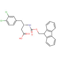 270063-52-0 FMOC-(S)-3-AMINO-4-(3,4-DICHLORO-PHENYL)-BUTYRIC ACID chemical structure