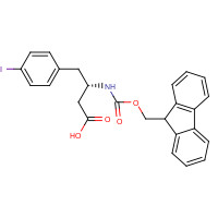 270065-72-0 FMOC-(S)-3-AMINO-4-(4-IODO-PHENYL)-BUTYRIC ACID chemical structure