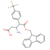270065-81-1 FMOC-(S)-3-AMINO-4-(4-TRIFLUOROMETHYL-PHENYL)-BUTYRIC ACID chemical structure