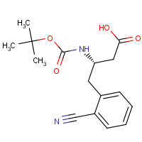 270065-83-3 BOC-(S)-3-AMINO-4-(2-CYANO-PHENYL)-BUTYRIC ACID chemical structure