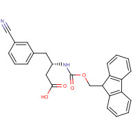 270065-87-7 FMOC-(S)-3-AMINO-4-(3-CYANO-PHENYL)-BUTYRIC ACID chemical structure