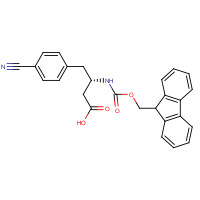270065-90-2 FMOC-(S)-3-AMINO-4-(4-CYANO-PHENYL)-BUTYRIC ACID chemical structure