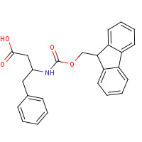 282524-78-1 3-(9 H-FLUOREN-9-YLMETHOXYCARBONYLAMINO)-4-PHENYL-BUTYRIC ACID chemical structure