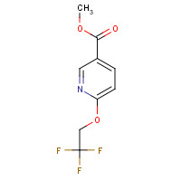287979-27-5 6-(2,2,2-TRIFLUOROETHOXY)NICOTINIC ACID METHYL ESTER chemical structure