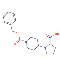 289677-06-1 L-N-(4'-N-CBZ-PIPERIDINO)PROLINE chemical structure