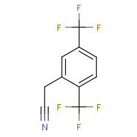 302911-99-5 2,5-BIS(TRIFLUOROMETHYL)PHENYLACETONITRILE chemical structure