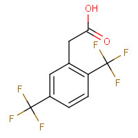 302912-02-3 2,5-BIS(TRIFLUOROMETHYL)PHENYLACETIC ACID chemical structure