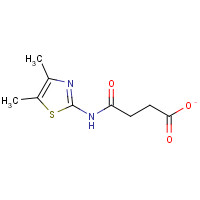 304459-57-2 N-(4,5-DIMETHYL-THIAZOL-2-YL)-SUCCINAMIC ACID chemical structure