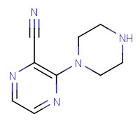306935-30-8 3-PIPERAZIN-1YLPYRAZINE-2-CARBONITRILE chemical structure