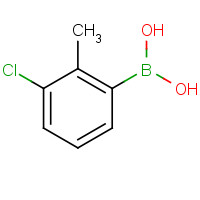 313545-20-9 3-CHLORO-2-METHYLPHENYLBORONIC ACID chemical structure