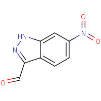 315203-37-3 6-NITRO INDAZOLE-3-CARBOXALDEHYDE chemical structure