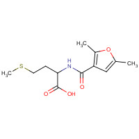 318466-02-3 2-[(2,5-DIMETHYL-FURAN-3-CARBONYL)-AMINO]-4-METHYLSULFANYL-BUTYRIC ACID chemical structure
