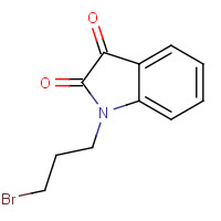 320741-36-4 1-(3-BROMOPROPYL)-1H-INDOLE-2,3-DIONE chemical structure