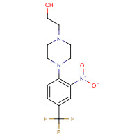 330633-81-3 2-[4-[2-NITRO-4-(TRIFLUOROMETHYL)PHENYL]PIPERAZINO]-1-ETHANOL chemical structure