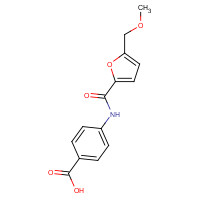 330638-42-1 4-[(5-METHOXYMETHYL-FURAN-2-CARBONYL)-AMINO]-BENZOIC ACID chemical structure