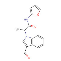 347319-95-3 2-(3-FORMYL-INDOL-1-YL)-N-FURAN-2-YLMETHYL-ACETAMIDE chemical structure