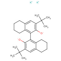350683-75-9 (R)-(-)-5,5',6,6',7,7',8,8'-OCTAHYDRO-3,3'-DI-T-BUTYL-1,1'-BI-2-NAPHTHOL,DIPOTASSIUM SALT chemical structure