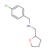 351436-78-7 (4-CHLORO-BENZYL)-(TETRAHYDRO-FURAN-2-YLMETHYL)-AMINE chemical structure