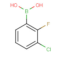 352535-82-1 3-CHLORO-2-FLUOROPHENYLBORONIC ACID chemical structure