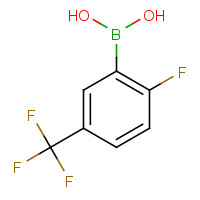352535-96-7 2-FLUORO-5-(TRIFLUOROMETHYL)PHENYLBORONIC ACID chemical structure