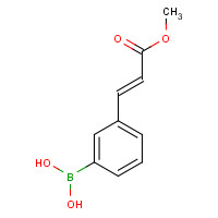 380430-59-1 [3-(E-3-METHOXY-3-OXO-1-PROPEN-1-YL)PHENYL]BORONIC ACID chemical structure