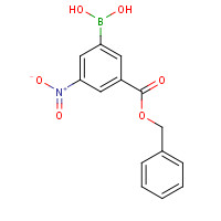 380430-62-6 (3-BENZYLOXYCARBONYL-5-NITROPHENYL)BORONIC ACID chemical structure