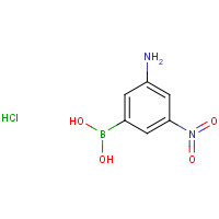 389621-79-8 (3-AMINO-5-NITROPHENYL)BORONIC ACID HCL SALT chemical structure