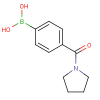389621-81-2 4-(PYRROLIDINE-1-CARBONYL)PHENYLBORONIC ACID chemical structure