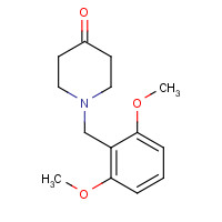 397244-87-0 1-(2,6-DIMETHOXYBENZYL)PIPERIDIN-4-ONE chemical structure