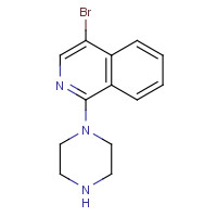 401567-96-2 4-BROMO-1-(PIPERAZIN-1-YL)ISOQUINOLINE chemical structure