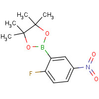 425378-68-3 2-FLUORO-5-NITROPHENYLBORONIC ACID PINACOL ESTER chemical structure