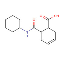 428841-22-9 6-CYCLOHEXYLCARBAMOYL-CYCLOHEX-3-ENECARBOXYLIC ACID chemical structure