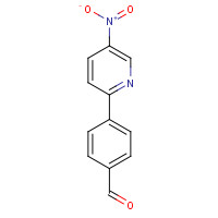 433920-97-9 4-(5-NITRO-2-PYRIDINYL)BENZENECARBALDEHYDE chemical structure