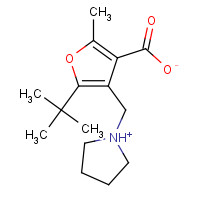 435341-86-9 5-TERT-BUTYL-2-METHYL-4-PYRROLIDIN-1-YLMETHYL-FURAN-3-CARBOXYLIC ACID chemical structure
