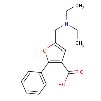 435341-94-9 5-DIETHYLAMINOMETHYL-2-PHENYL-FURAN-3-CARBOXYLIC ACID chemical structure