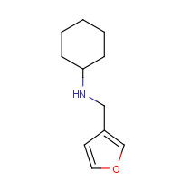 435345-12-3 CYCLOHEXYL-FURAN-3-YLMETHYL-AMINE chemical structure
