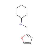 435345-37-2 CYCLOHEXYL-FURAN-2-YLMETHYL-AMINE chemical structure