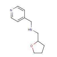 436086-99-6 PYRIDIN-4-YLMETHYL-(TETRAHYDRO-FURAN-2-YLMETHYL)-AMINE chemical structure