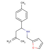 436087-19-3 FURAN-2-YLMETHYL-(3-METHYL-1-P-TOLYL-BUT-3-ENYL)-AMINE chemical structure