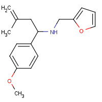 436088-84-5 FURAN-2-YLMETHYL-[1-(4-METHOXY-PHENYL)-3-METHYL-BUT-3-ENYL]-AMINE chemical structure