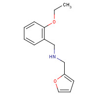 436096-80-9 (2-ETHOXY-BENZYL)-FURAN-2-YLMETHYL-AMINE chemical structure