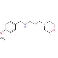 436096-93-4 (4-METHOXY-BENZYL)-(3-MORPHOLIN-4-YL-PROPYL)-AMINE chemical structure