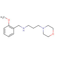436096-95-6 (2-METHOXY-BENZYL)-(3-MORPHOLIN-4-YL-PROPYL)-AMINE chemical structure