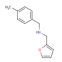 436099-83-1 FURAN-2-YLMETHYL-(4-METHYL-BENZYL)-AMINE chemical structure