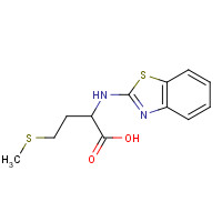 436810-97-8 2-(BENZOTHIAZOL-2-YLAMINO)-4-METHYLSULFANYL-BUTYRIC ACID chemical structure